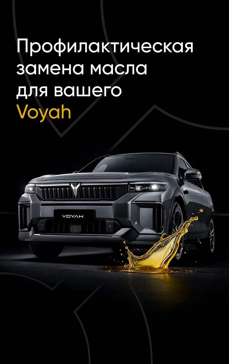 ПРОФИЛАКТИЧЕСКАЯ ЗАМЕНА МАСЛА ДЛЯ ВАШЕГО VOYAH